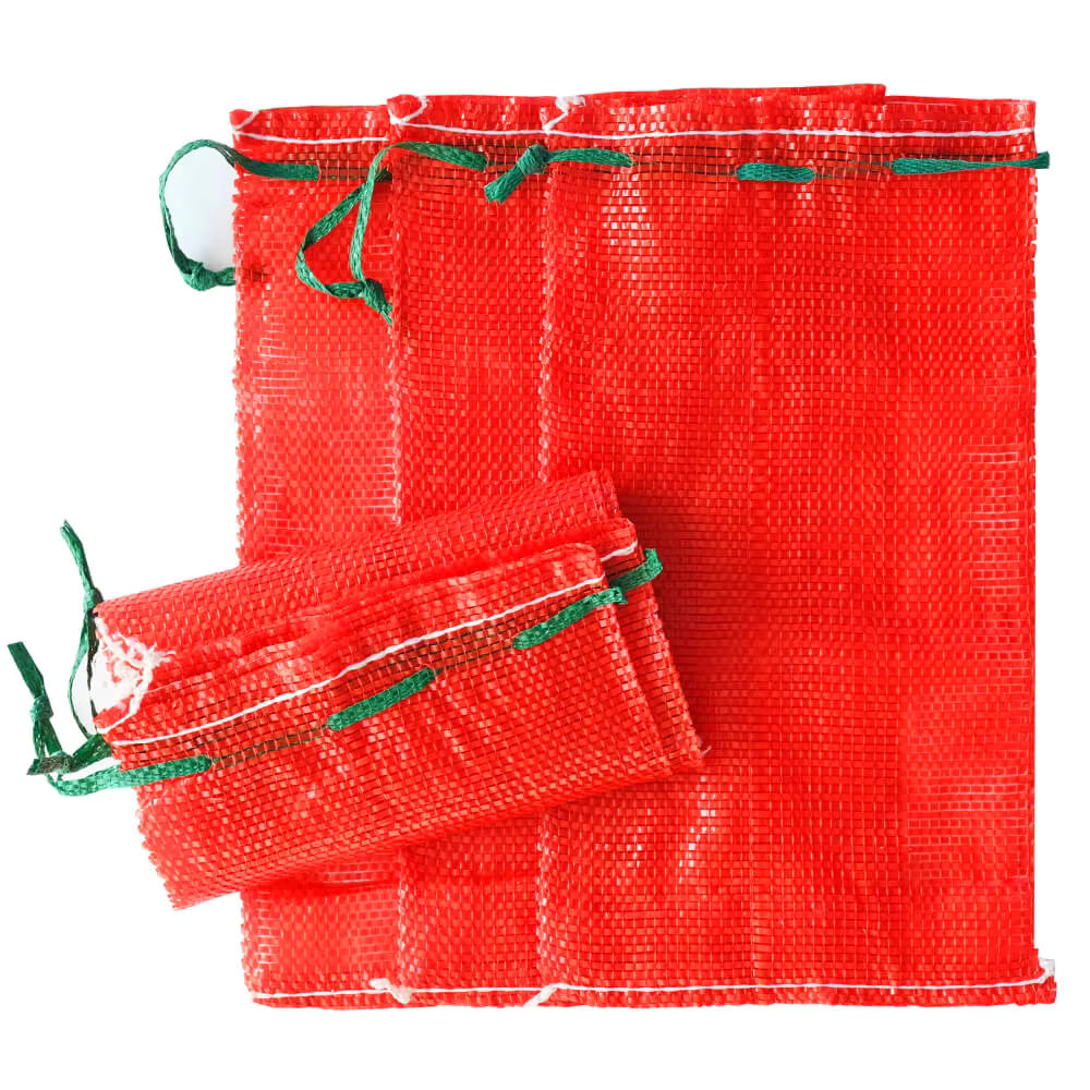 Sac filet pour oignons, pomme de terre et ail,... (avec cordon)
